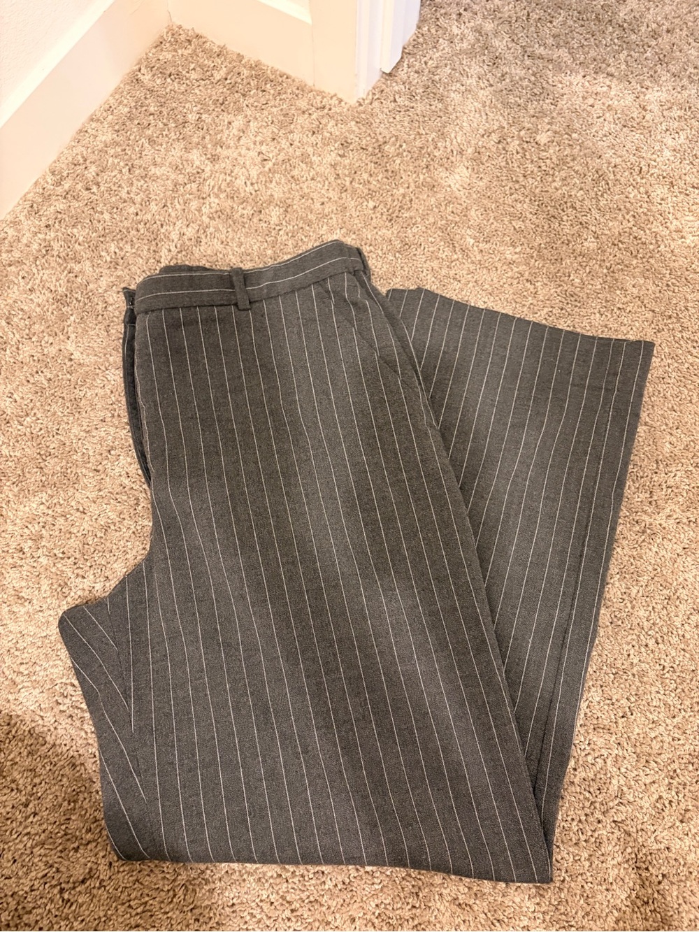 Abercrombie & Fitch Sloan Pinstriped Slacks